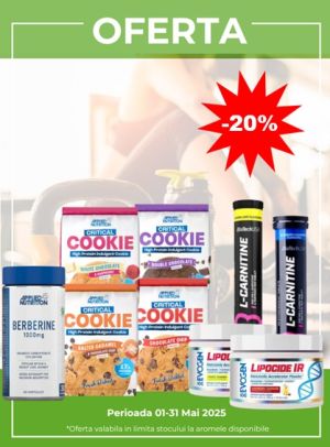 Muscle Shop 20% Reducere Mai