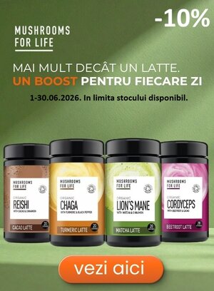 MushroomForLife 10% Reducere Iunie