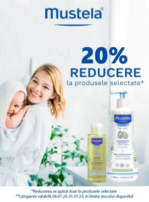 Mustela 20% Reducere Iulie