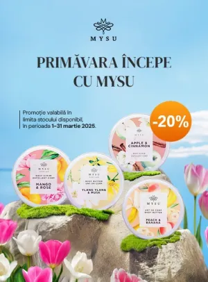 Mysu 20% Reducere Martie