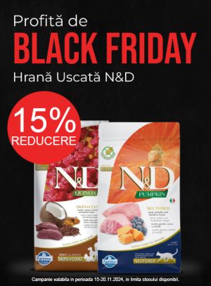 N&D 15% Reducere Black Friday 2024