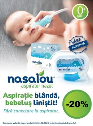 Nasalou 20% Reducere Octombrie-Decembrie