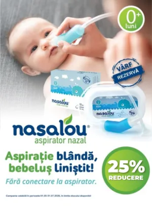 Nasalou 25% Reducere Mai-Iulie