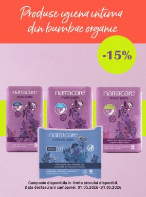 Natracare 15% Reducere Mai