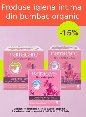 Natracare 15% Reducere Septembrie 