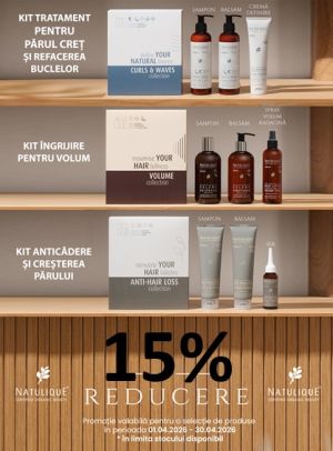 Natulique 15% Reducere Aprilie