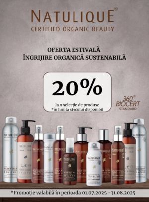 Natulique 20% Reducere Iulie-August