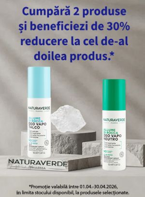 Naturaverde 1+30% Reducere la al 2-lea Aprilie
