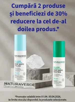 Naturaverde 1+30% Reducere la al 2-lea Aprilie