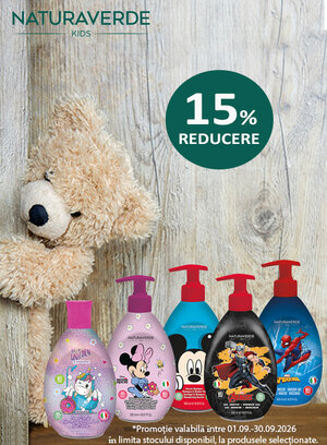 Naturaverde Kids 15% Reducere Septembrie
