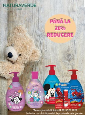 Naturaverde Pana la 20% Reducere Iunie