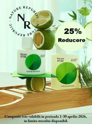 Nature Republic 25% Reducere Aprilie
