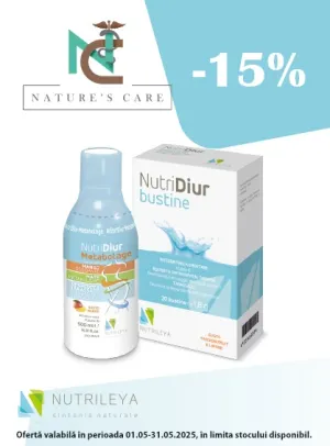 Natures Care 15% Reducere Mai
