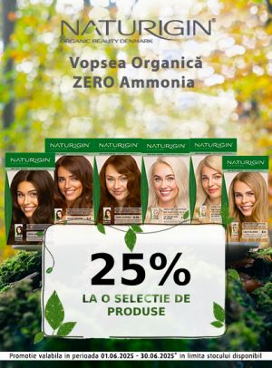 Naturigin 25% Reducere Iunie