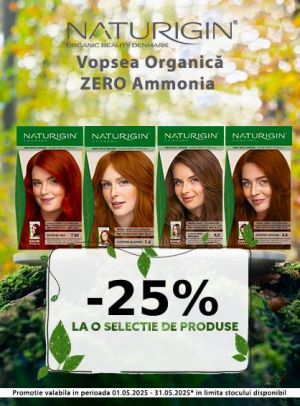Naturigin 25% Reducere Mai