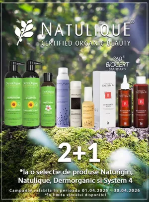 Naturigin, DermOrganic, System 4 3 la pret de 2 Aprilie