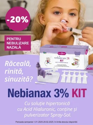 Nebianax 20% Reducere Ianuarie-Februarie