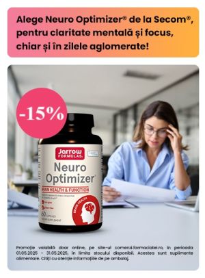 Neuro Optimizer 15% Reducere Mai