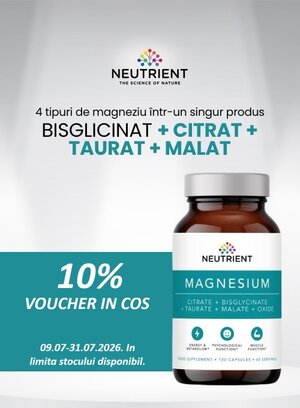 Neutrient 10% Voucher in cos Iulie