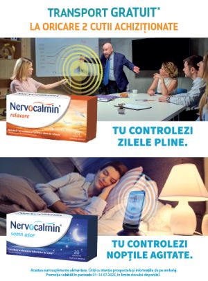 Nevocalmin Transport Gratuit Iulie
