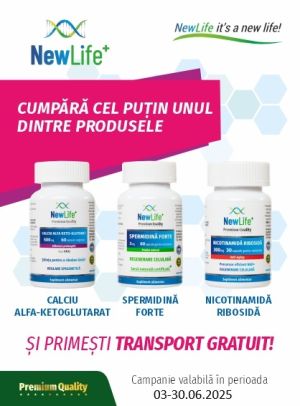 NewLife Transport Gratuit Iunie