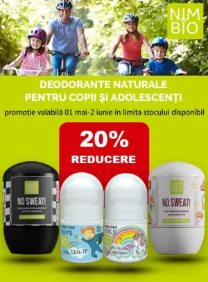 Nimbio 20% Reducere Mai-Iunie