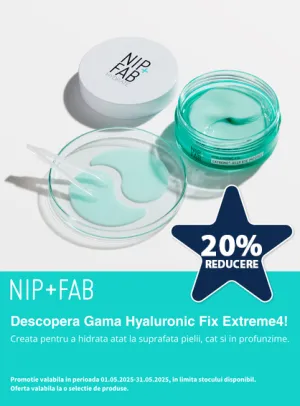 NIP+FAB 20% Reducere Mai