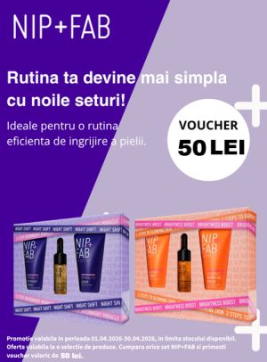 NIP+FAB 50 Lei Voucher Aprilie