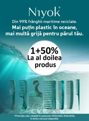 Niyok 1+50% Reducere la al doilea Mai