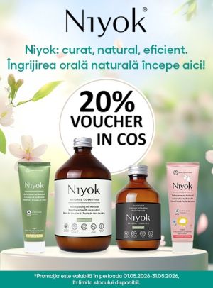 Niyok 20% Voucher in cos Mai