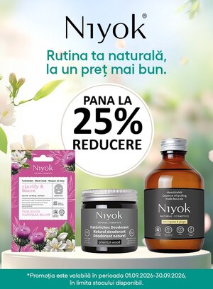 Niyok Pana la 25% Reducere Septembrie