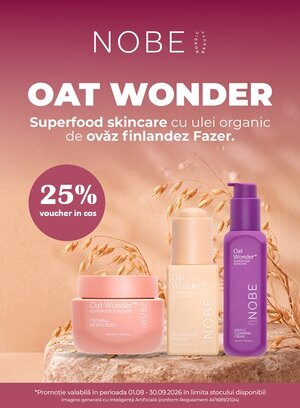 Nobe 25% Voucher in cos August-Septembrie