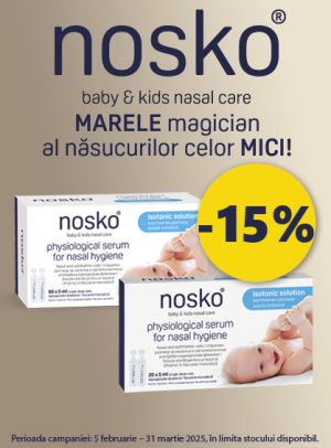 Nosko 15% Reducere Februarie-Martie