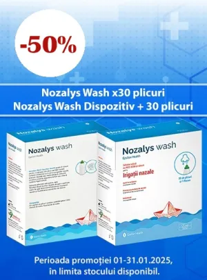 Nozalys 50% Reducere Ianuarie