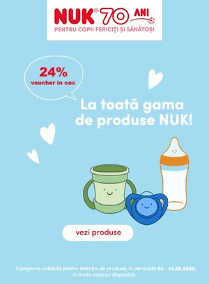 Nuk 24% Voucher in cos Iunie