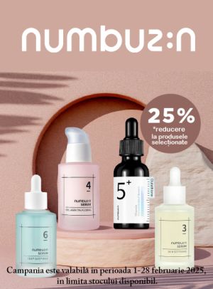 Numbuzin 25% Reducere Februarie