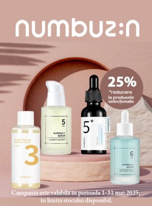 Numbuzin 25% Reducere Mai