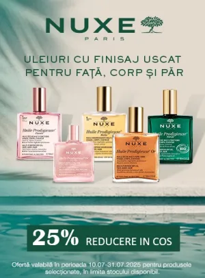 Nuxe 25% Voucher in cos Iulie