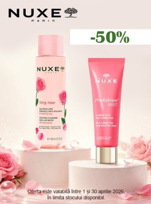 Nuxe 50% Reducere Aprilie