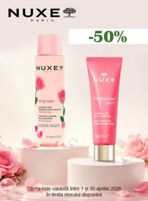 Nuxe 50% Reducere Aprilie