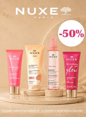 Nuxe 50% Reducere Iulie-August