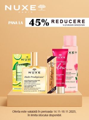 Nuxe Pana La 45% Reducere Black Friday 2025