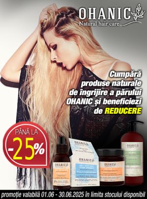 Ohanic Pana la 25% Reducere Iunie