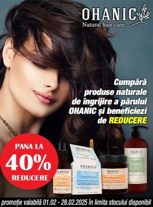 Ohanic Pana La 40% Reducere Februarie