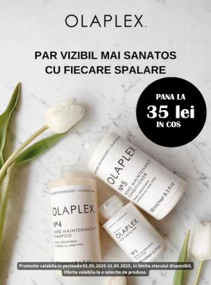 Olaplex Voucher Pana La 35 Lei Mai