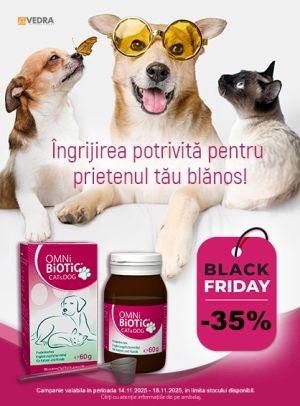 Omnibiotic Cat&Dog 35% Reducere Black Friday 2025