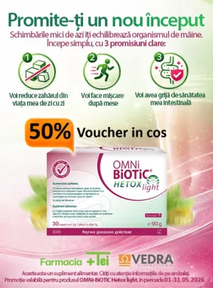 Omnibiotic Hetox Light 50% Voucher in cos Mai