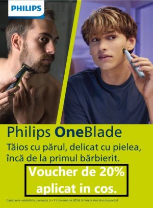 One Blade 20% Voucher Decembrie