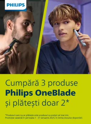 One Blade 3 la pret de 2 Ianuarie