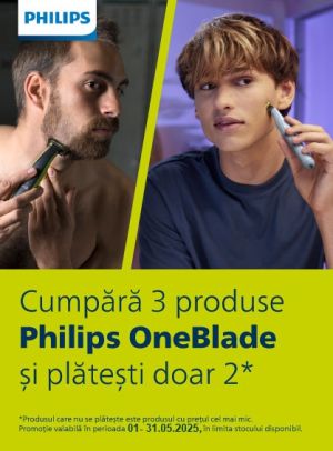One Blade 3 la pret de 2 Mai